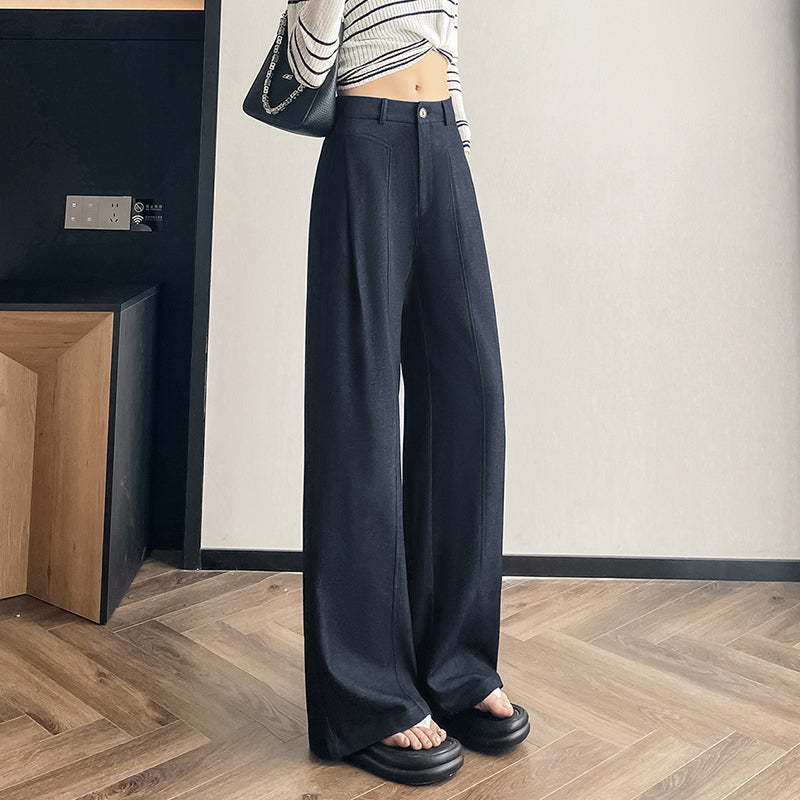 Straight-leg Trousers