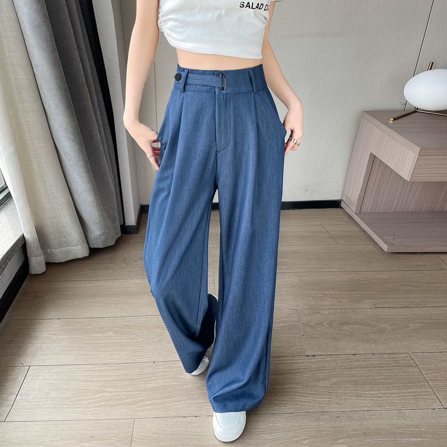 Straight-leg Trouser