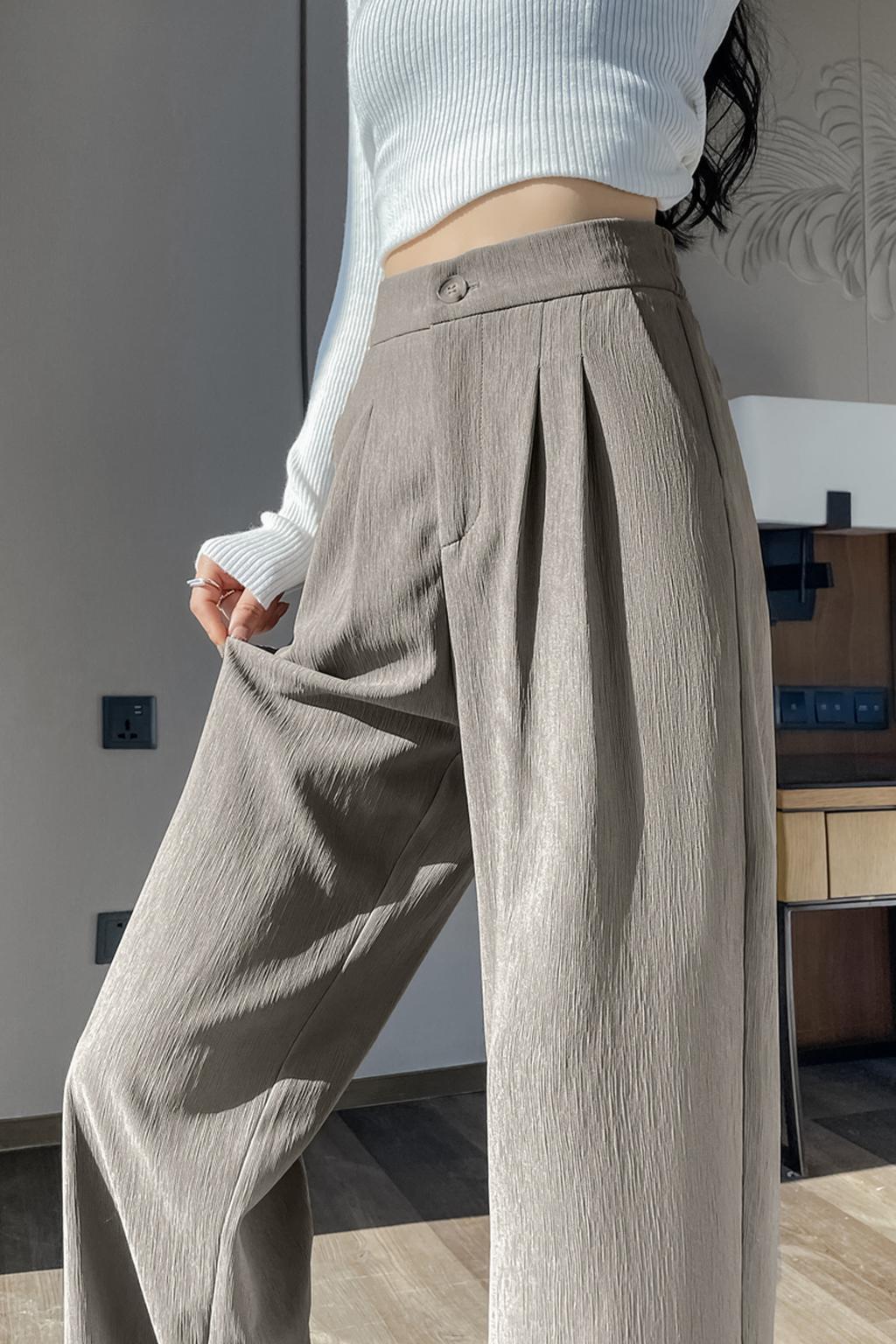 Straight Leg Trousers