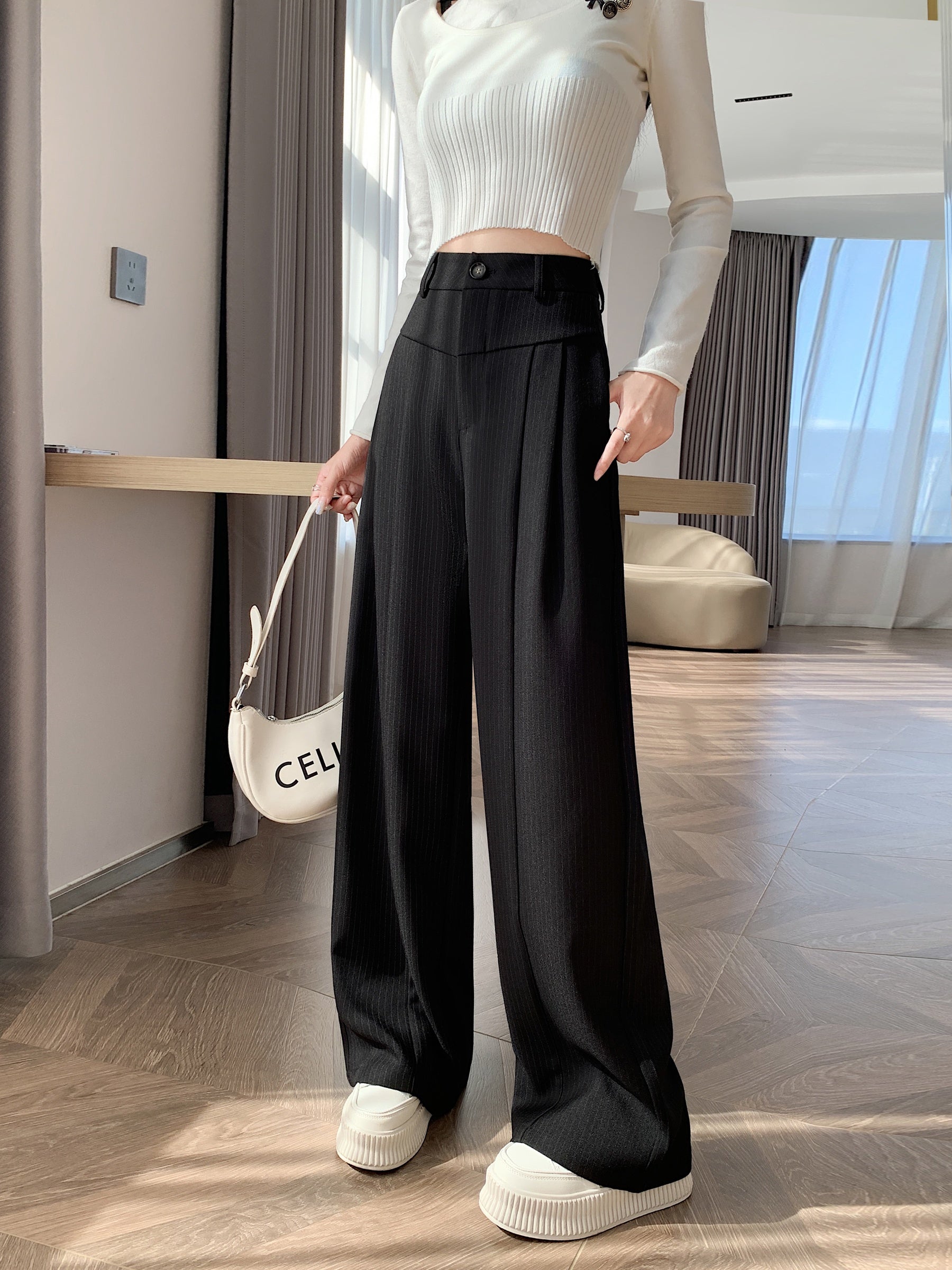 Straight-leg Trouser