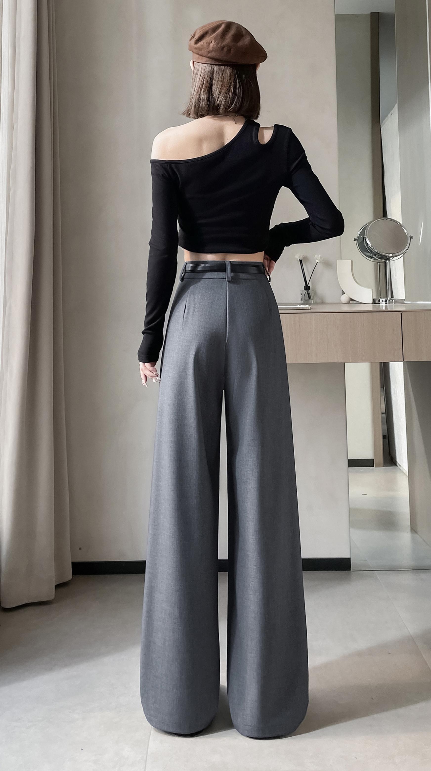 Straight-leg Trousers