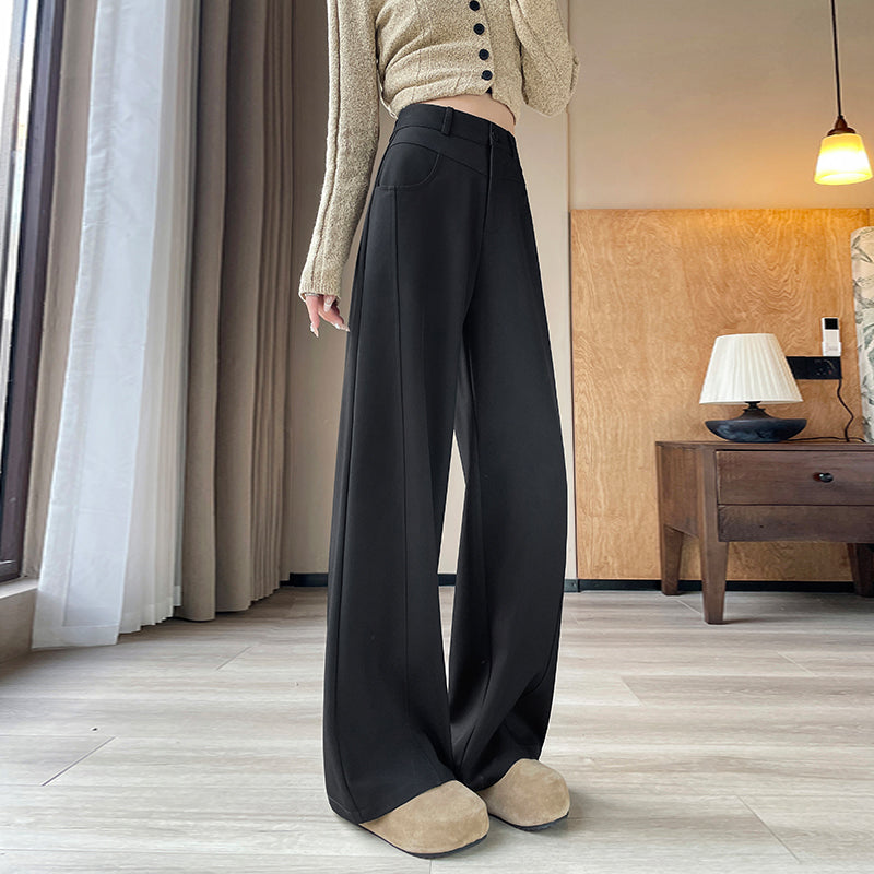 Straight-leg Trousers