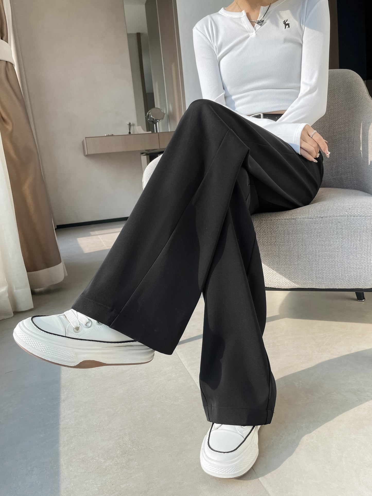 Straight-leg Pant