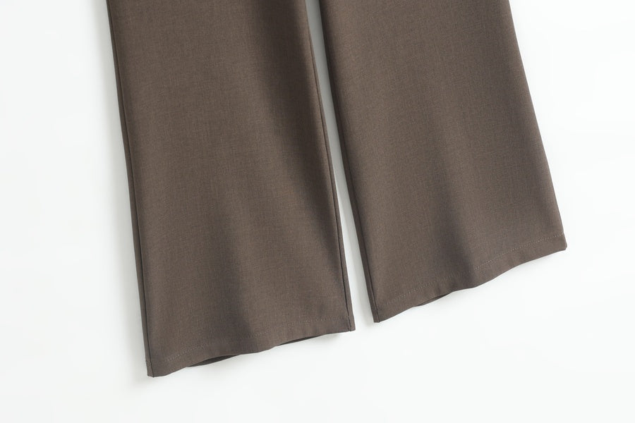 Straight-leg Trousers