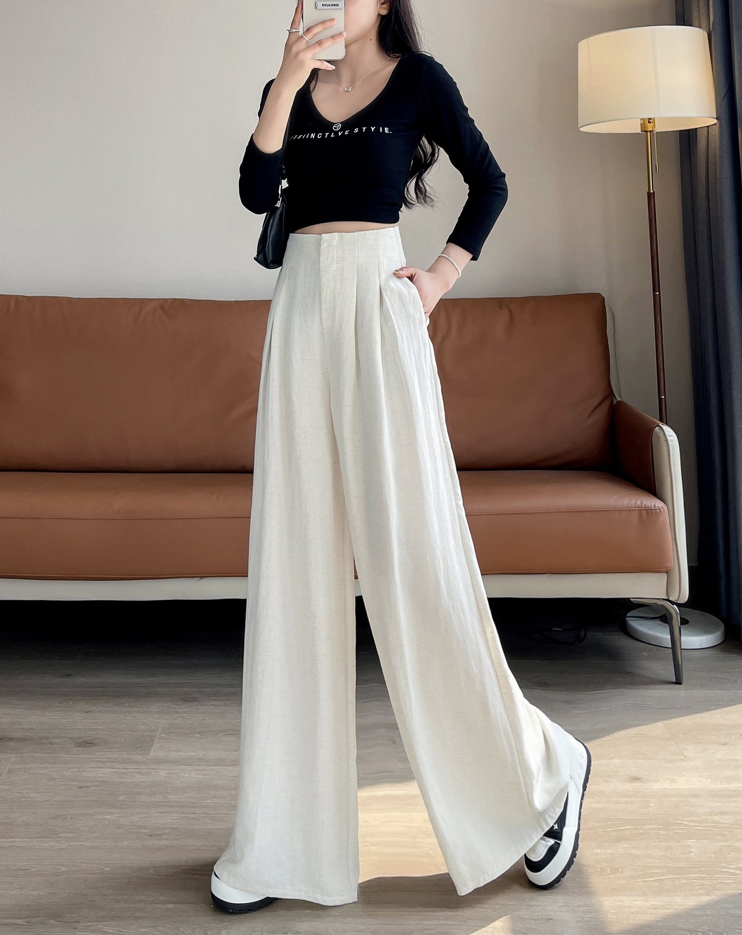 Wide Leg Trouser