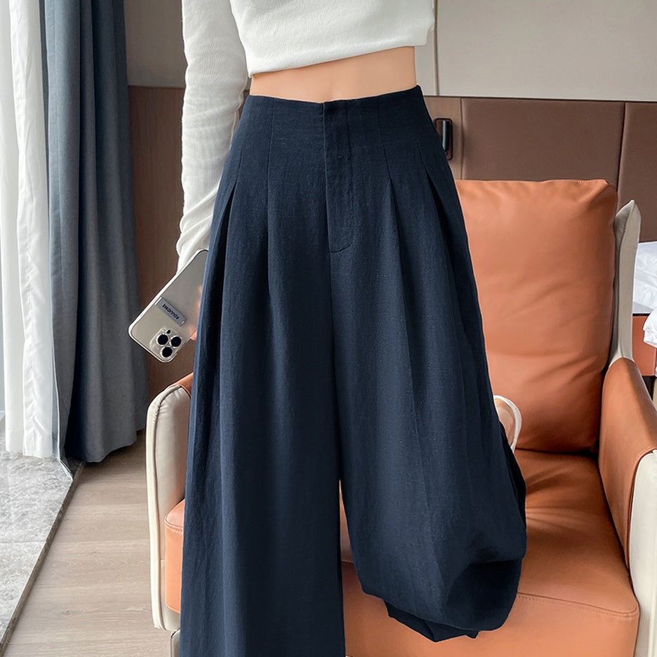 Wide-leg Trousers