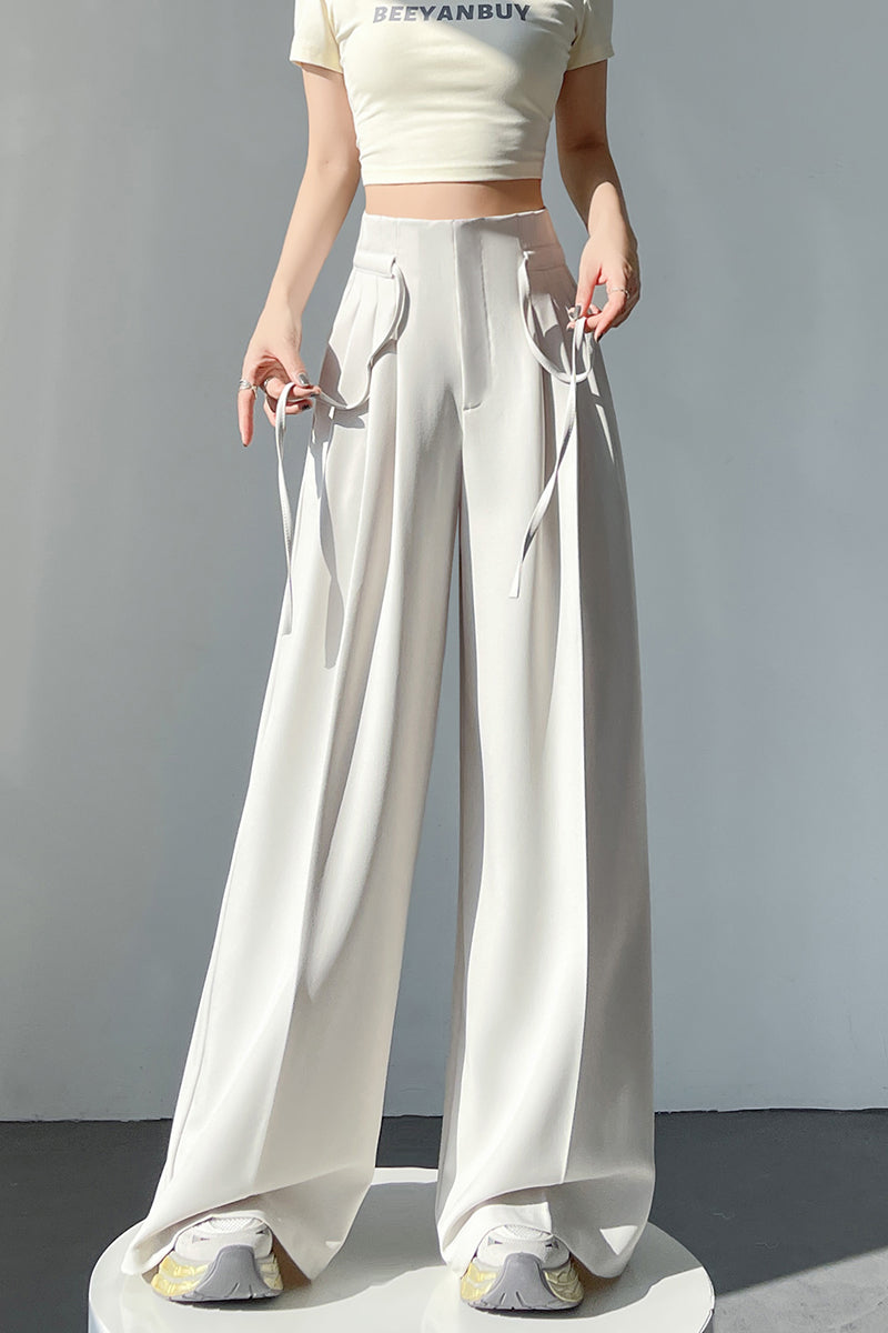 Wide-leg Trousers