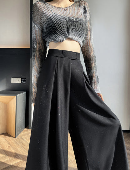 Wide Leg Trouser