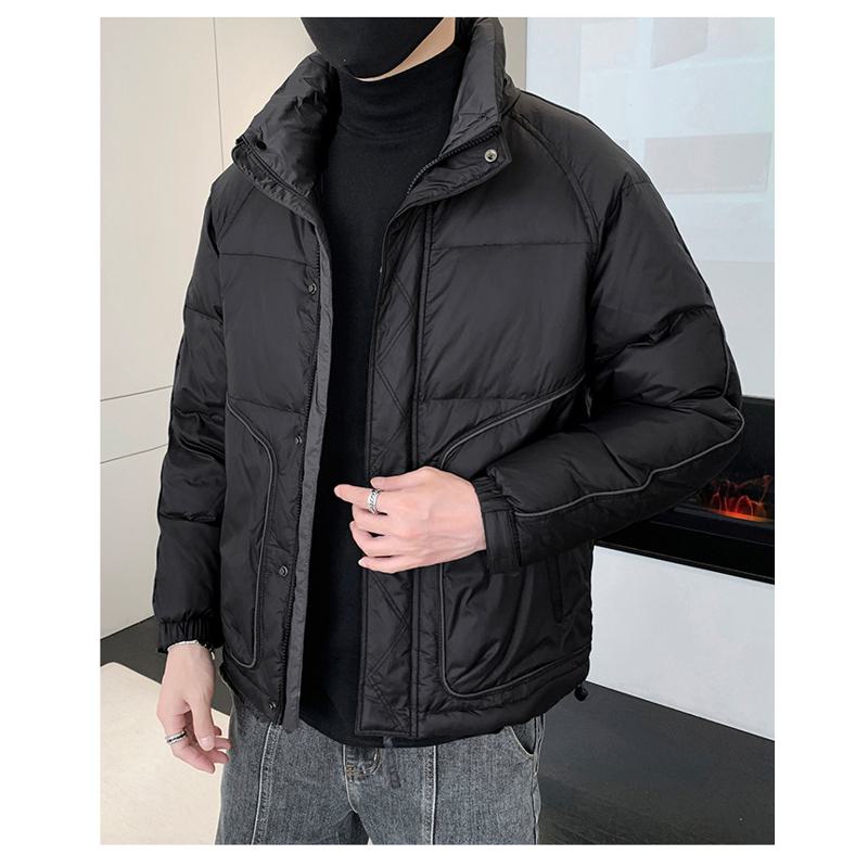Business Style Trendy Cropped Warmth Down Jacket