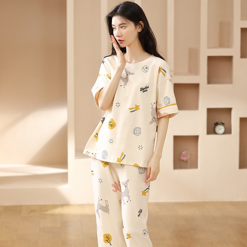 Deer Pure Cotton Lounge Set