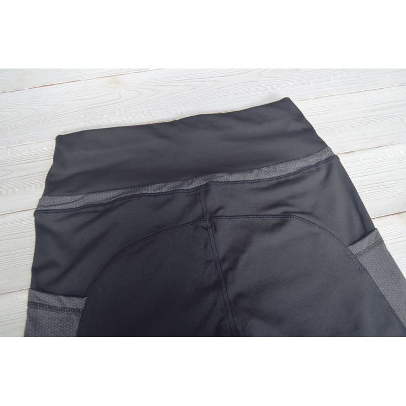 High-Waisted Yoga Running Sports Fitness Pocket Patchwork Sports Shorts