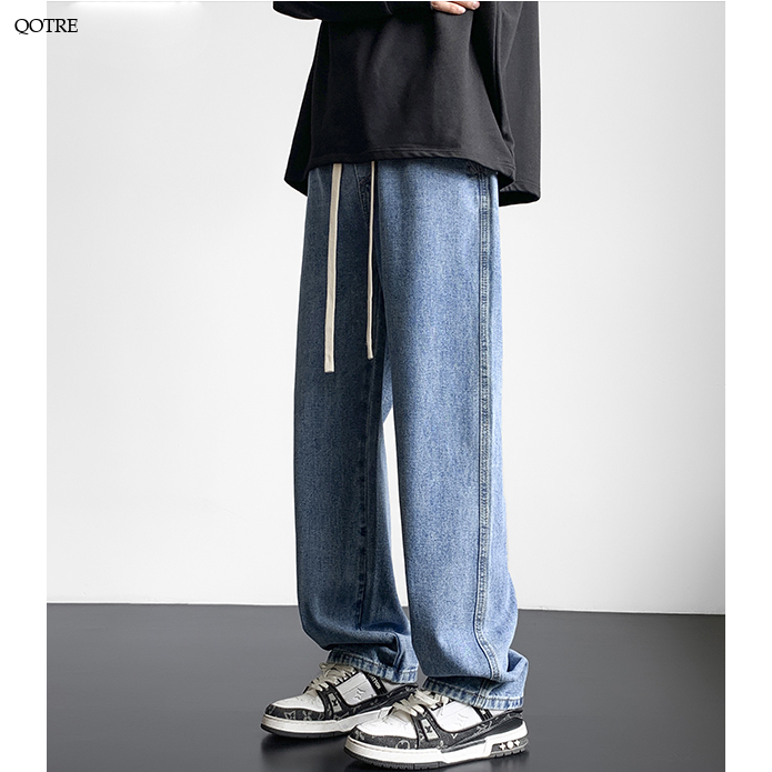 Street Style Straight-Leg Vielseitige Jeans