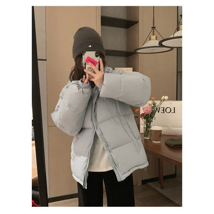 Unisex Versatile Loose Fit Trendy Thickened Puffer Jacket
