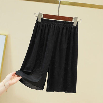 Loose-Fit Thin Casual Wide-Leg Versatile Sports Chic Shorts