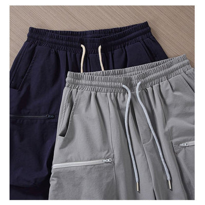Versátiles Pantalones Cortos Informales con Cintura de Cordón, de Moda para el Trabajo