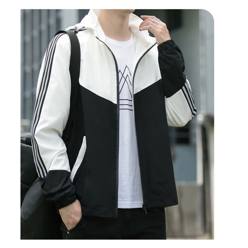 Casual 2 in 1 Loose Fit Stand-Up Collar Jacket