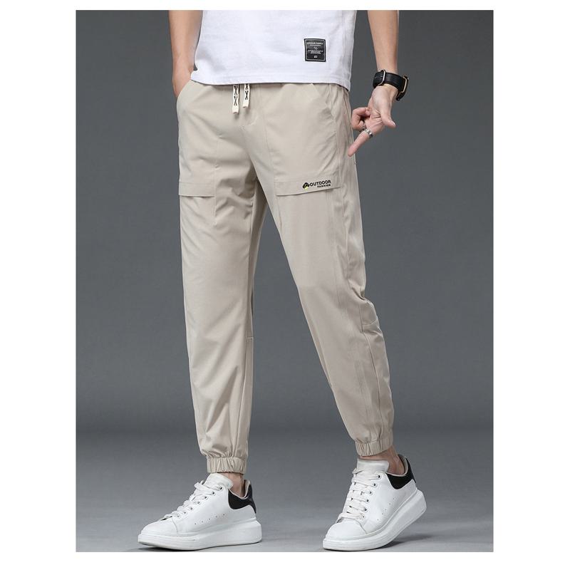 Pantalones de cintura elástica y versátiles