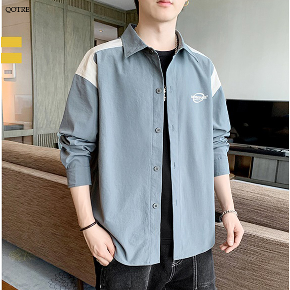 Camisa de manga larga estilo casual y elegante para el trabajo