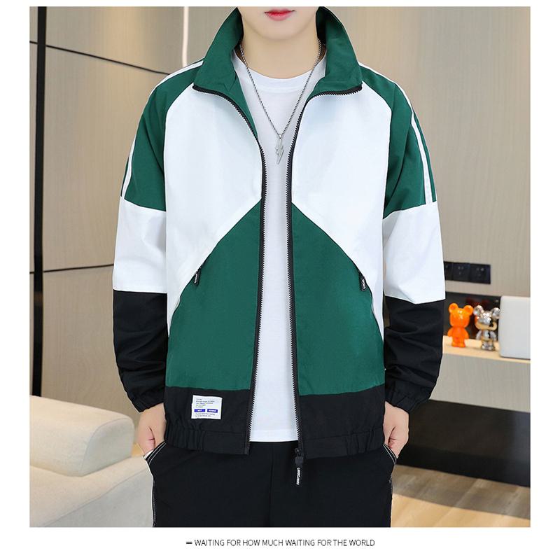 Sports Stand-Up Collar Casual Track Jacket