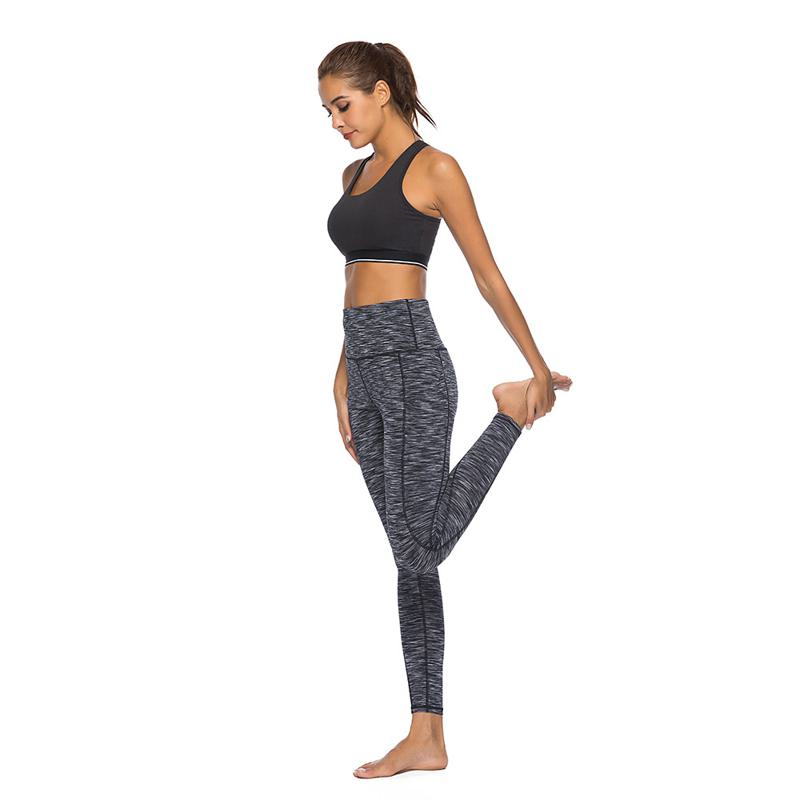 Cropped Elasticity Pocket Fitness Yoga Sports Sports Leggings