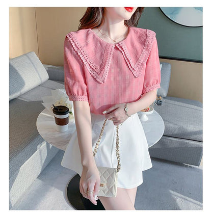 Super Fairy V-Neck Chiffon Blouse