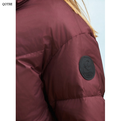 Cropped Stand-Up Collar Down Jacket