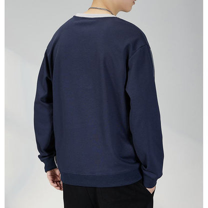 Trendiges Sweatshirt mit Rundhalsausschnitt und lockerer Passform