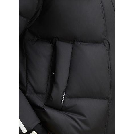 Cropped Hooded Down Jacket