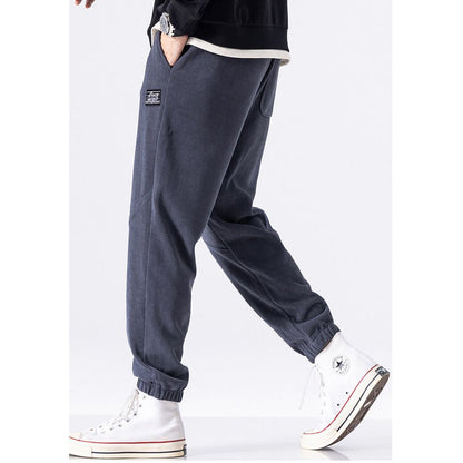 Casual Loose Fit Elasticity Tapered Sweatpant