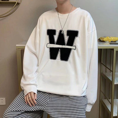 Pullover Loose-Fit Letter Chic Sweatshirt