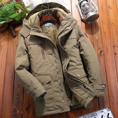 Insulated Multi-Pocket Windproof Parka