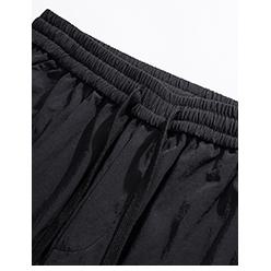 Pantalons cargo amples à coupe ample avec ourlet à cordon élastique.