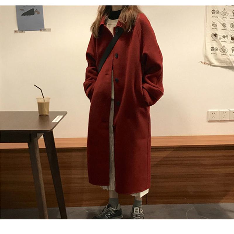 Full-Length Wool Overcoat