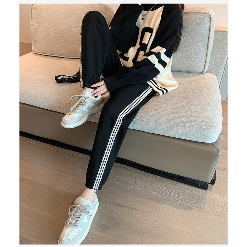 Casual Banana-Shaped Plus Sports Tapered Loose Fit Sweatpants