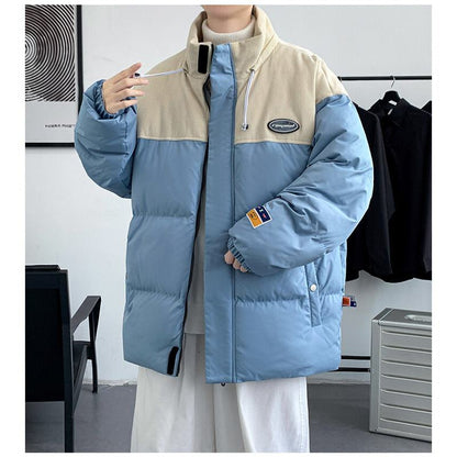 Stand-Up Collar Casual Puffer Jacket