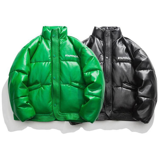 Water-Resistant Loose Fit Thick Puffer Jacket