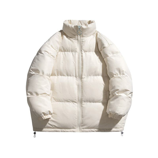Versatile Stand-Up Collar Thickened Puffer Jacket