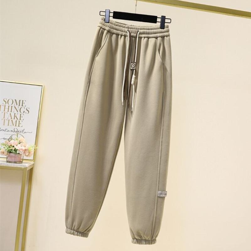 Versatile Plus Slimming Loose Fit Straight Sports Sweatpants