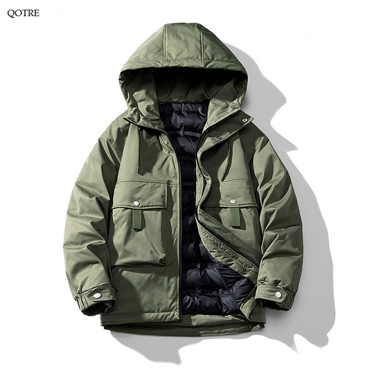 Thickened Loose Fit Versatile Puffer Jacket