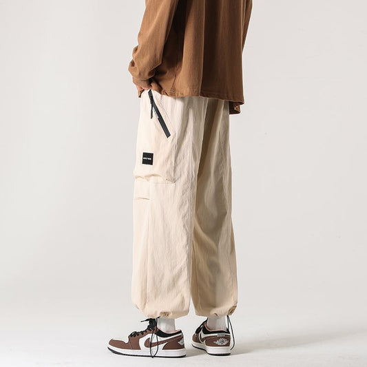 Casual Retro Loose-Fit Pants