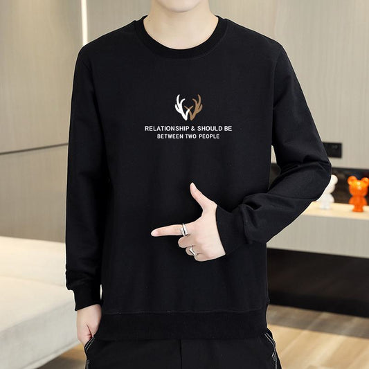 Pullover Round Neck Trendy Casual Letter Sports Sweatshirt