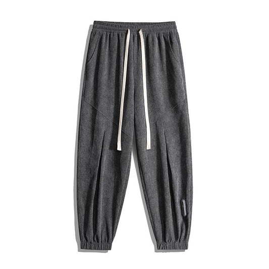 Gerade geschnittene, trendige, locker sitzende Sweatpants aus Strick