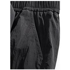 Elasticity Drawstring Hem Bellows Pocket Loose Fit Cargo Pants