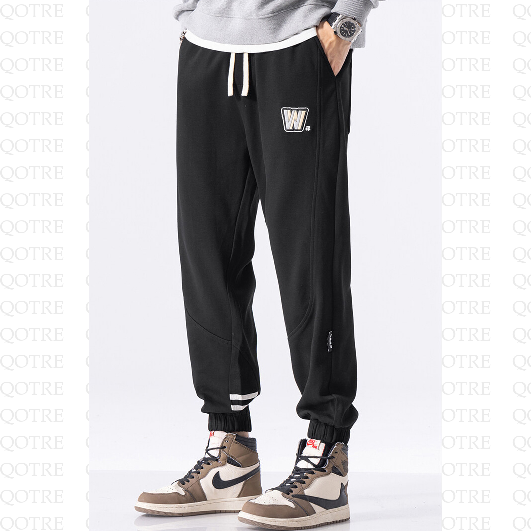 Casual Knitted Sports Tapered Sweatpant