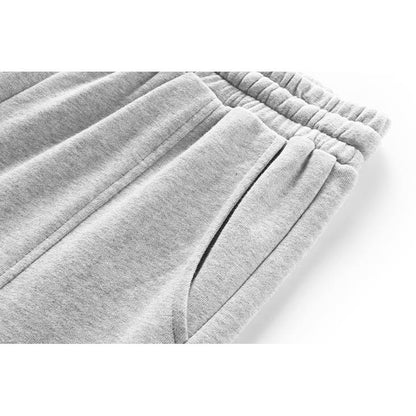 Pantalon de survêtement tricoté à cordon de serrage ample