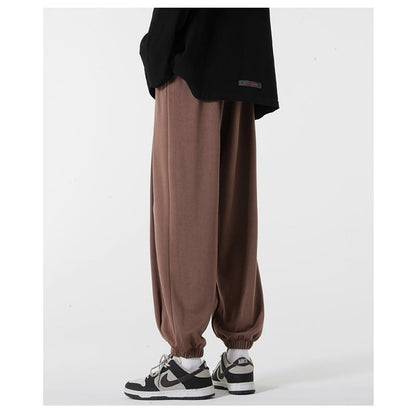 Knitted Casual Tapered Sports Loose Fit Sweatpant