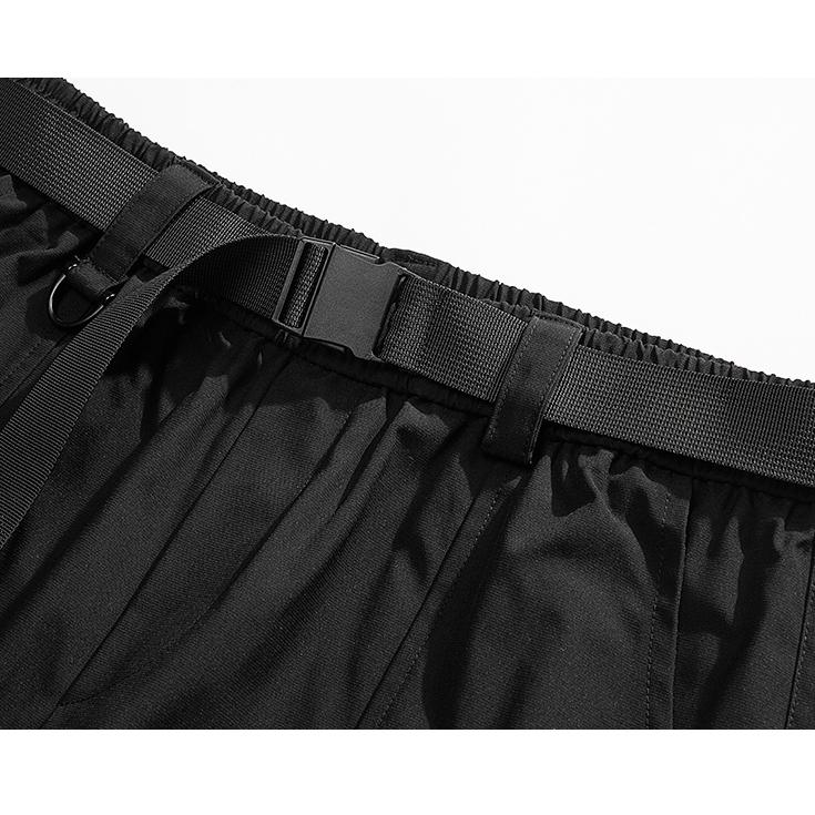 Pantalones cargo informales de ajuste holgado y delgados con estilo urbano elástico.