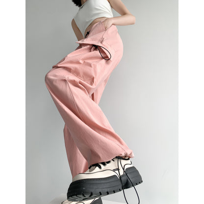 Pantalon cargo polyvalent à taille haute, mince, solide et à séchage rapide.