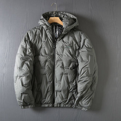Padded In-Seam Pocket Quilted Lightweight Down Jacket