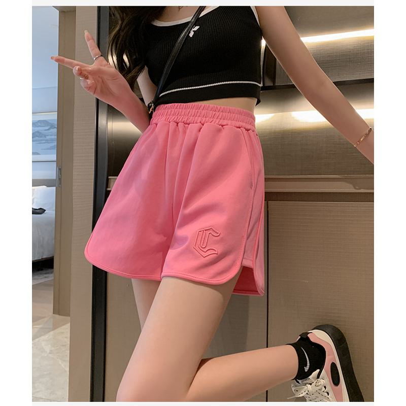 Pure Cotton Solid Sports Thin Casual Shorts